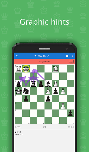 Mate in 1 (Chess Puzzles) screenshot 4