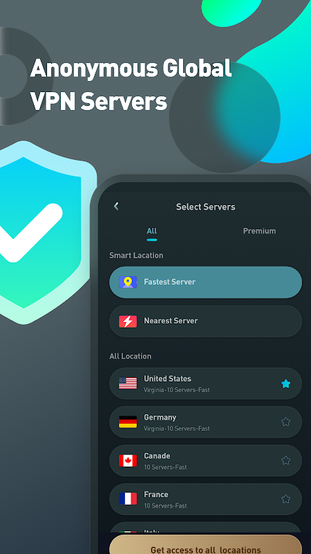 Super VPN Proxy Master-ACE VPN screenshot 1