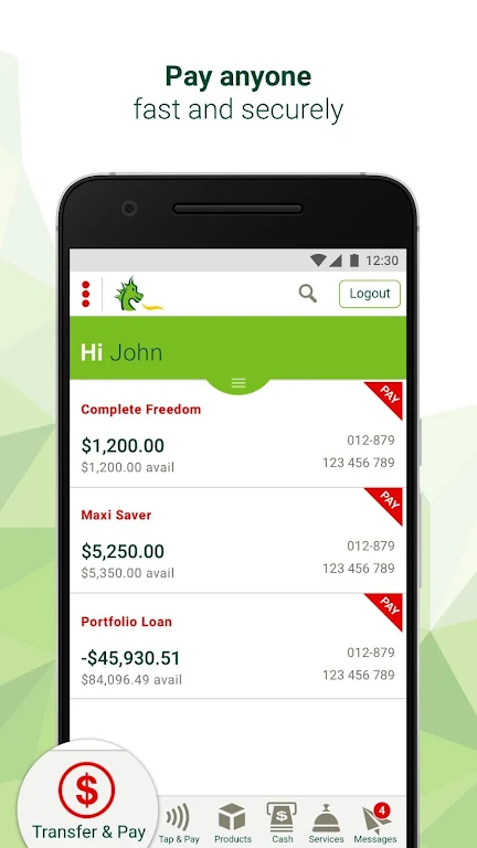 St.George Mobile Banking screenshot 2