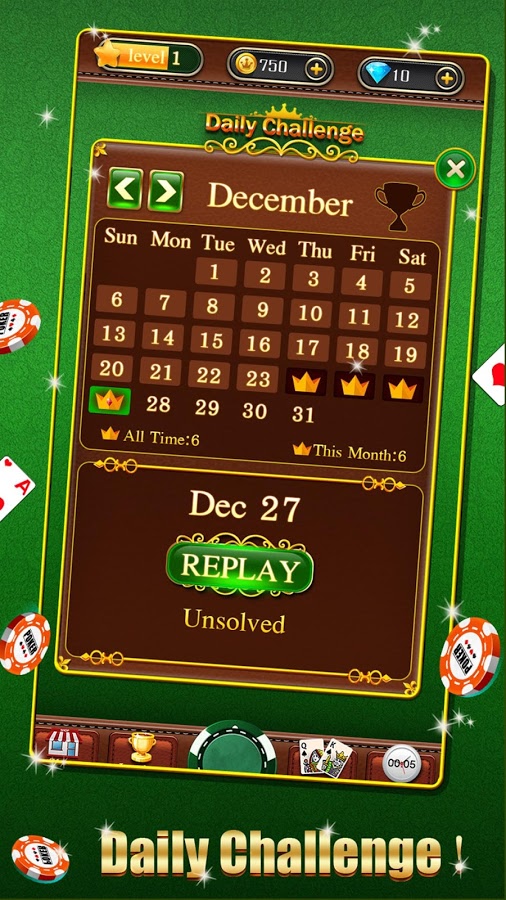 Vegas Solitaire Regal screenshot 1