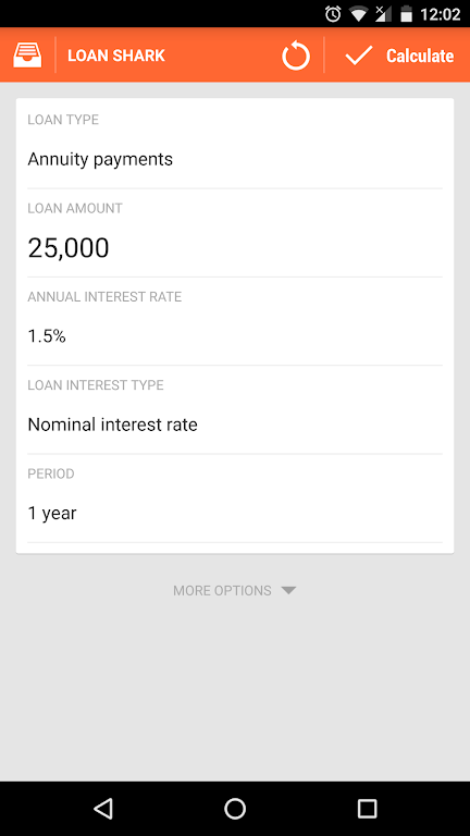 Loan Shark - Loan Calculator, Interest & Repayment screenshot 1