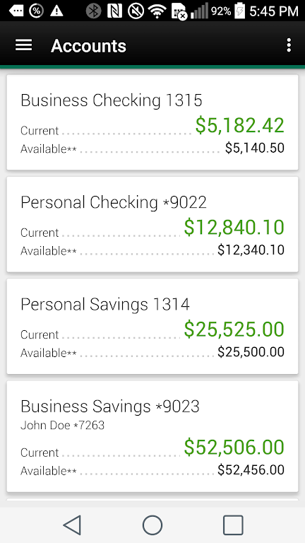 Q Mobile Banking screenshot 1