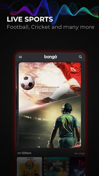 Bongo: Movies, Series & Sports Mod screenshot 2