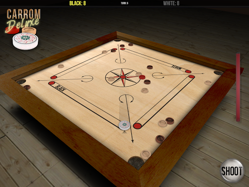 Carrom Deluxe Free screenshot 1