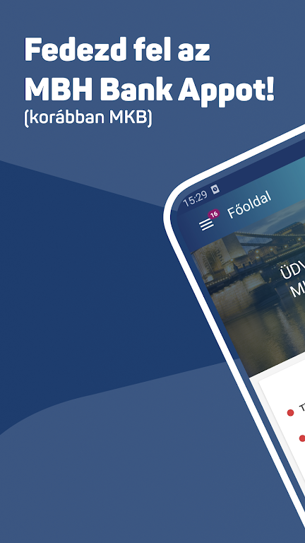 MBH Bank App (korábban MKB) screenshot 1
