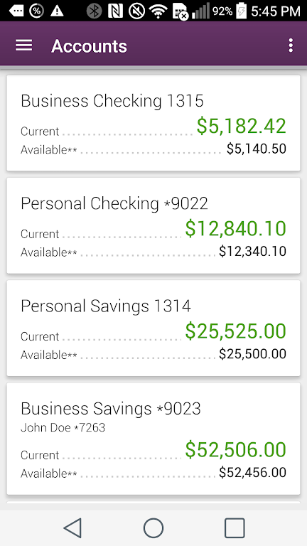 BankFive Mobile screenshot 1