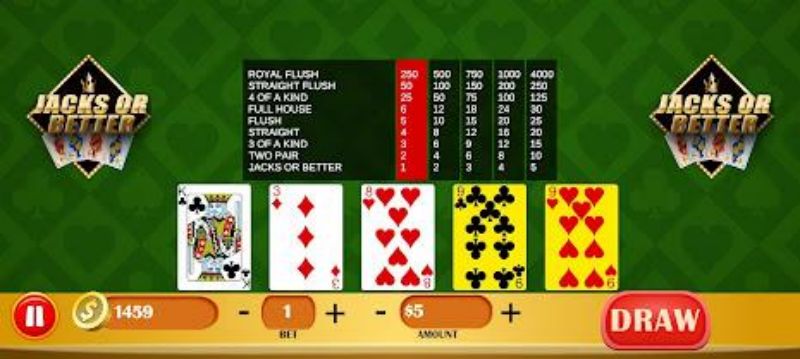 Video Poker screenshot 2