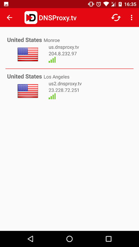 DNSProxy.TV VPN Client screenshot 3