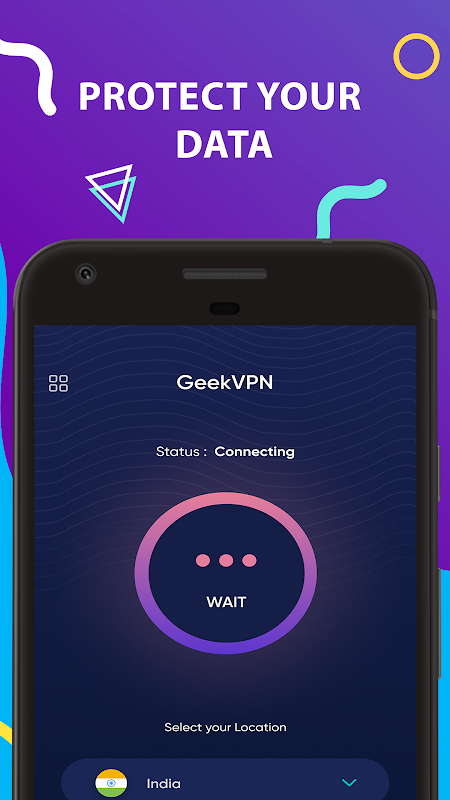 Geek VPN - Free and Fast Secured VPN Proxy screenshot 1