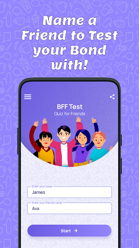 BFF Test - Quiz For Friends screenshot 2