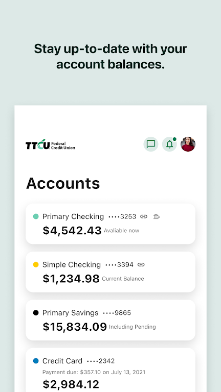 TTCU Mobile Banking screenshot 3