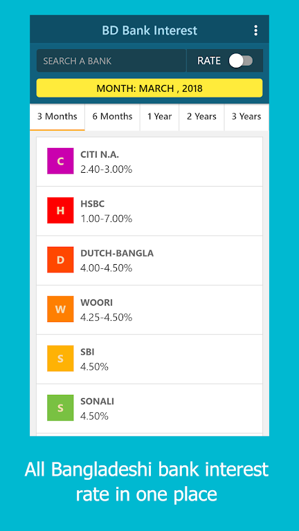 BD Bank Interest screenshot 1