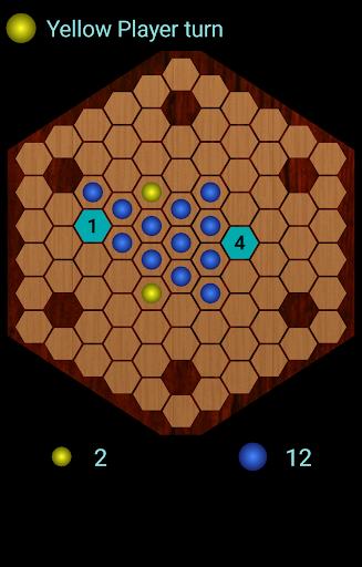 Reversi Hexagonal screenshot 1