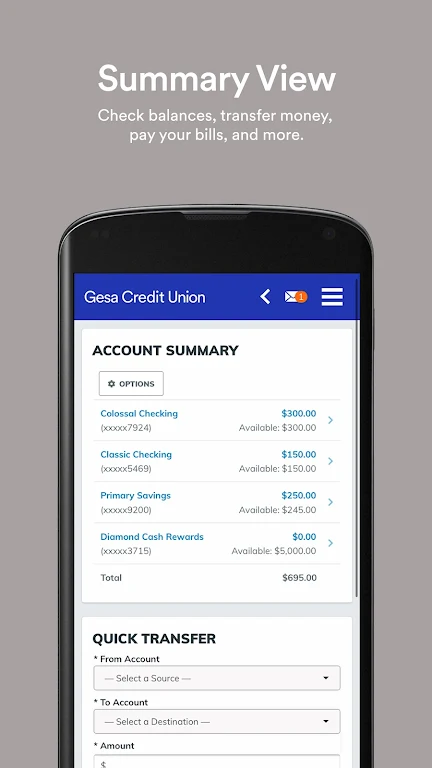 Gesa Digital Banking screenshot 2