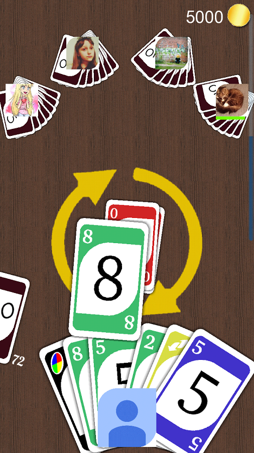 One online (Crazy Eights) screenshot 1