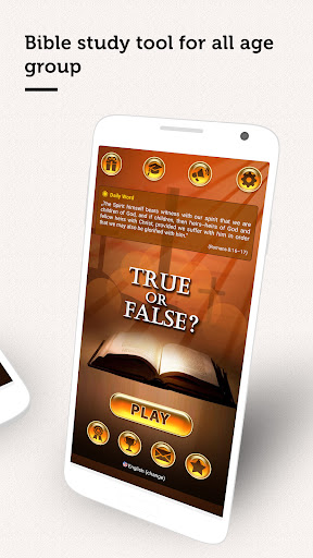 True or False? (Bible Quiz) screenshot 1