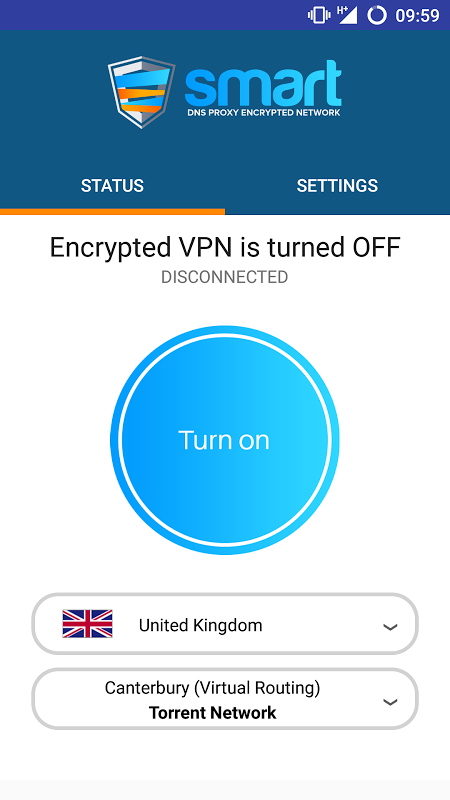 Smart DNS Proxy VPN screenshot 1