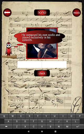 Composer Quiz screenshot 1