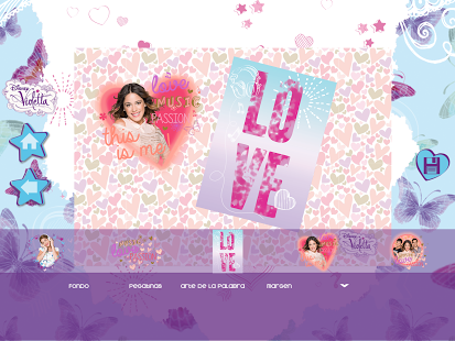 Violetta Digital Card - España screenshot 4