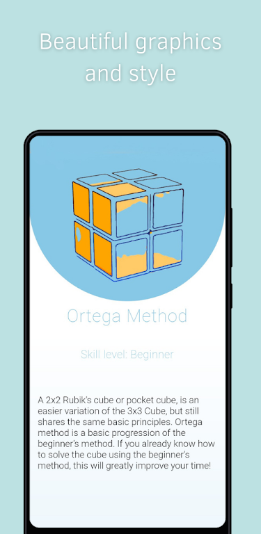 2x2 Rubiks algorithms: Ortega screenshot 3