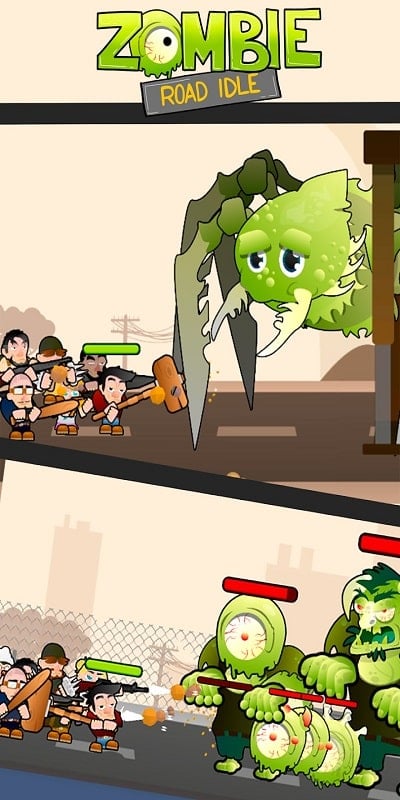 Zombie Road Idle screenshot 2