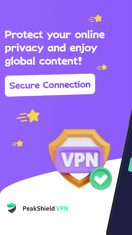 PeakShield VPN screenshot 1