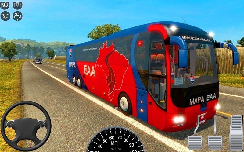 Euro Coach Bus Simulator Games screenshot 1