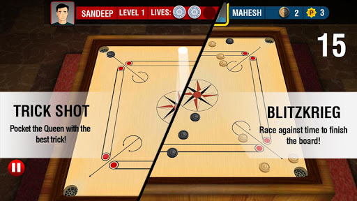 Real Carrom 3D : Multiplayer screenshot 4