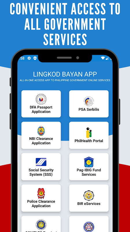 LINGKOD BAYAN - Philippine Government Services screenshot 4