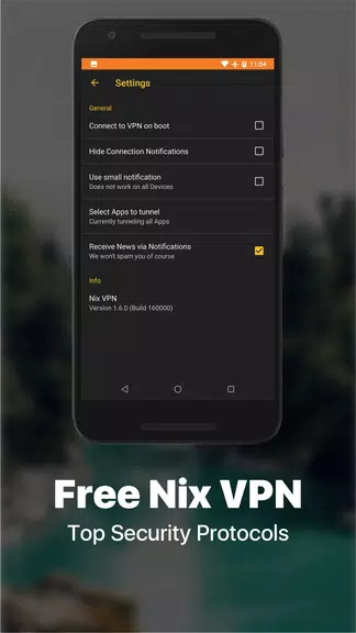 Fast And Free Vpn فیلترشکن قوی،رایگان NiX VPN screenshot 4