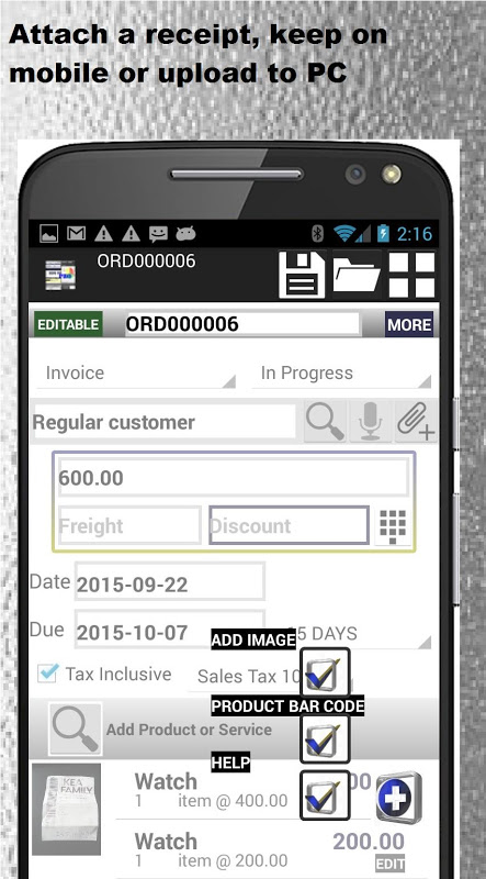 Small Business Accounting PRO screenshot 3