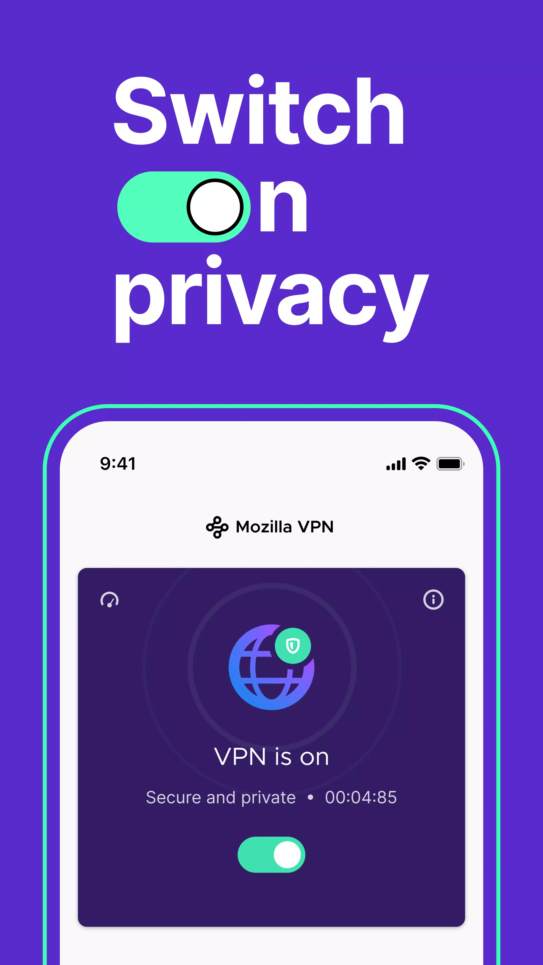 Firefox Private Network VPN screenshot 3