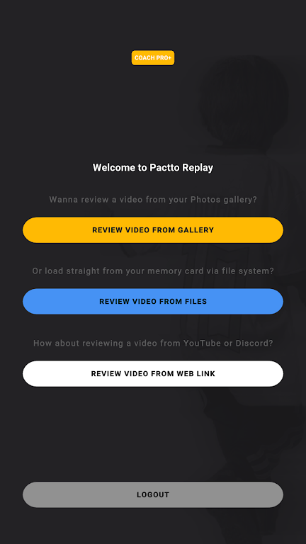 Pactto: Record video feedback screenshot 2