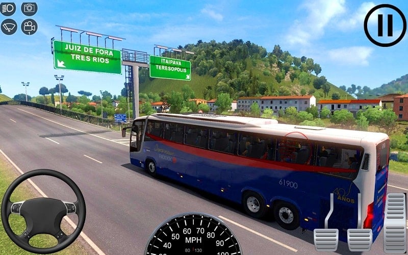 Euro Coach Bus Simulator Games screenshot 3