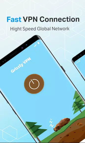 Grizzly VPN - Unlimited Free V screenshot 1