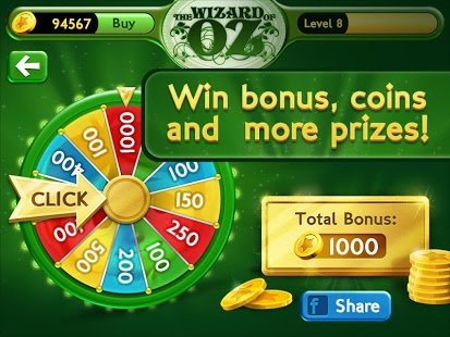 Slots Wizard of Oz screenshot 4