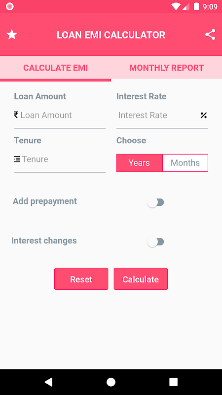 Loan Repayment Interest Statement Calculator screenshot 3