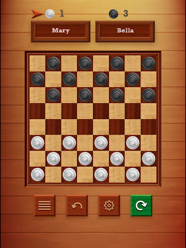 Checkers Classic Free Online: Multiplayer 2 Player screenshot 3