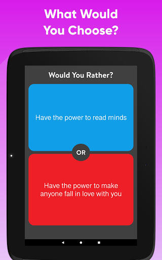 Would You Rather Choose? screenshot 1