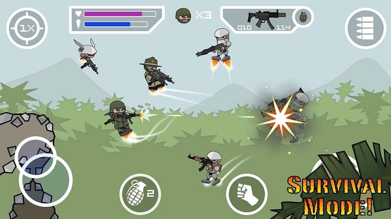 Mini Militia – Doodle Army 2 screenshot 2