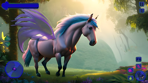 Magic Flying Unicorn Pony Game screenshot 4