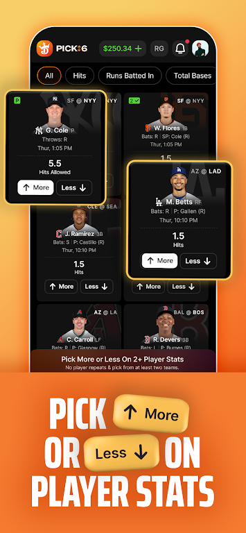 DraftKings Pick6: Fantasy Game screenshot 2