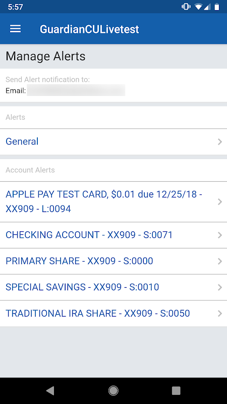 Guardian Credit Union- Alabama screenshot 1