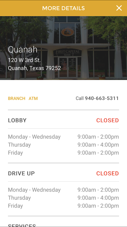 First Capital Bank of Quanah screenshot 4