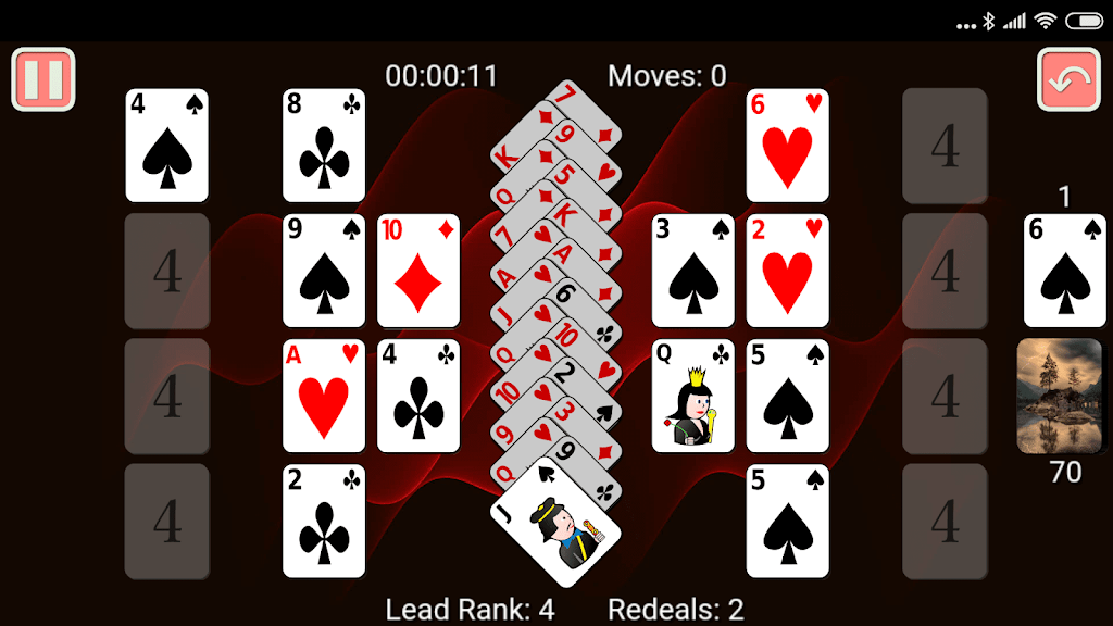 Braid Solitaire screenshot 1