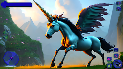 Magic Flying Unicorn Pony Game screenshot 2