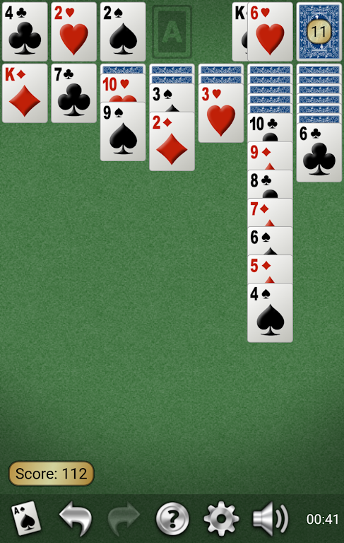 Yukon Gold Solitaire Demo screenshot 1