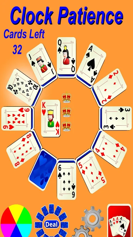 Clock Patience Solitaire screenshot 2