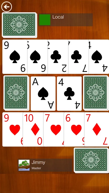 Speed Card Game (Spit Slam) screenshot 1