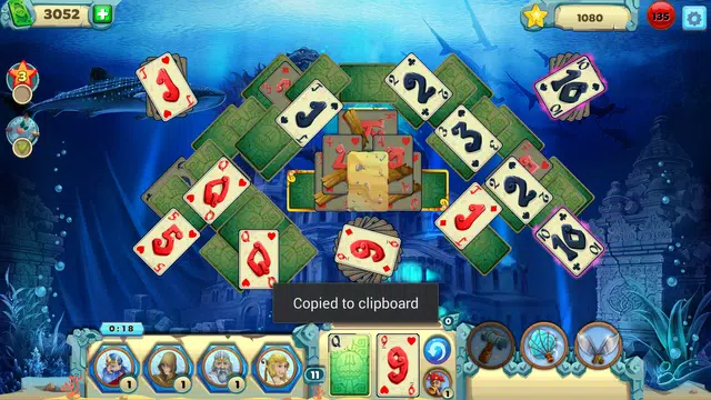 Solitaire Atlantis screenshot 3